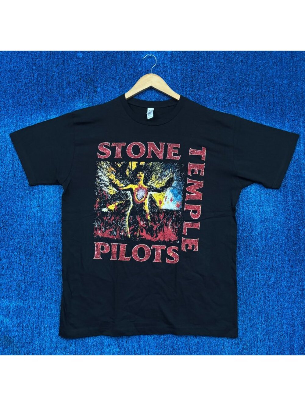 Stone Temple Pilots Core Album Cover Tour Poster Rock Tee L